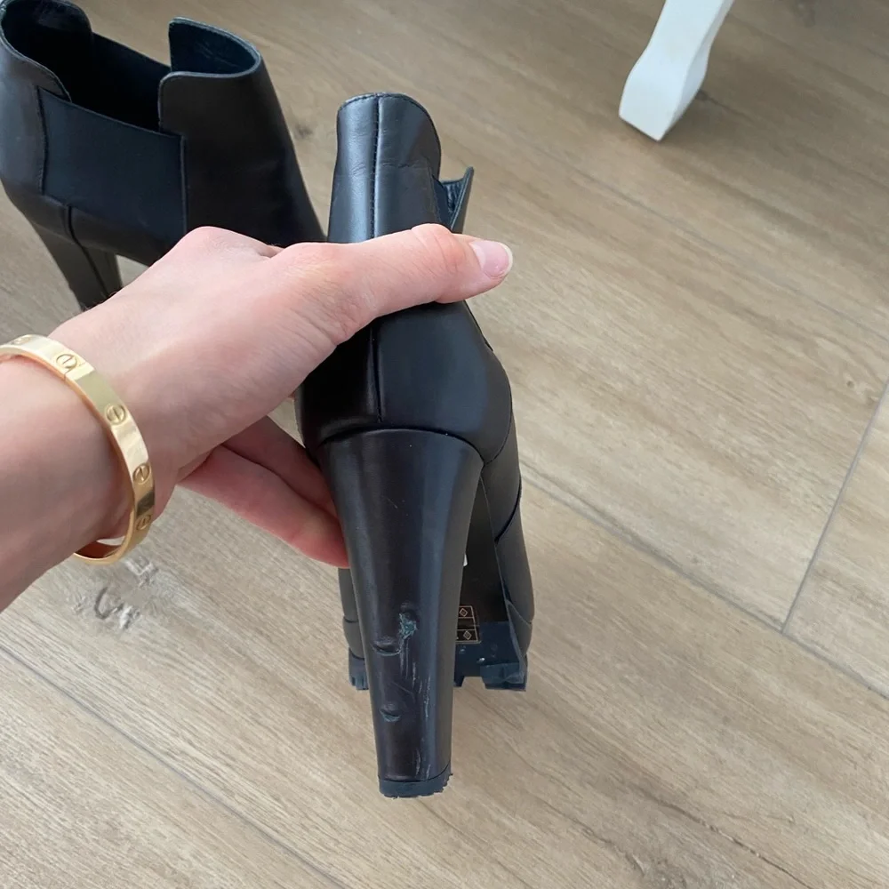 All Saints Black Booties - Picture 5 of 8